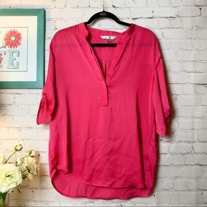 Peter Nygard | Tops | Sz 12 | Pink Button Detail